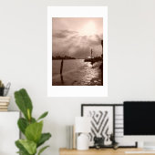 Poster Canal de Venise (Bureau à domicile)