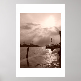 Poster Canal de Venise