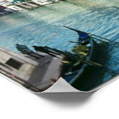 Poster Canal de Venise Imprimer (Coin)