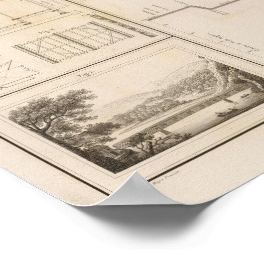 Poster Canal Erie (Coin)