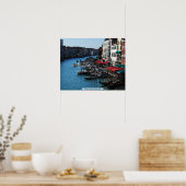 Poster Canal Grande, Venise, Italie (Cuisine)