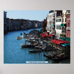 Poster Canal Grande, Venise, Italie