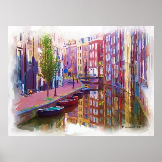 Poster Canal Street (Devant)