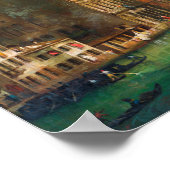 Poster Canaletto : Grand Canal Venise (Coin)