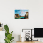 Poster Canaletto : Grand Canal Venise (Bureau à domicile)