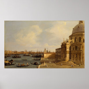 Poster Canaletto   Venise : Salut de della Santa Maria