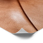 Poster canapé arrière - plan en cuir (Coin)