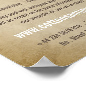 Poster Canapé vintage, Papier Vintage, Détaillant d'antiq (Coin)