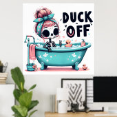 Poster Canard (Bureau à domicile)