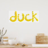 Poster Canard (Cuisine)