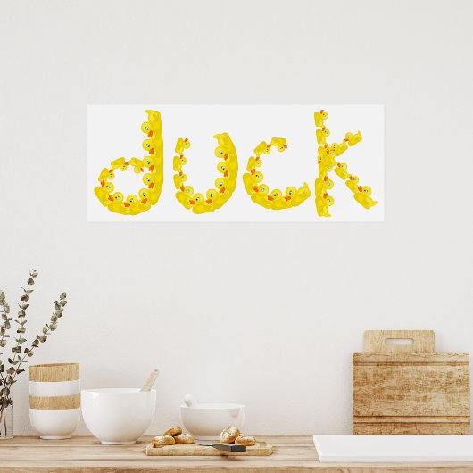 Poster Canard (Cuisine)