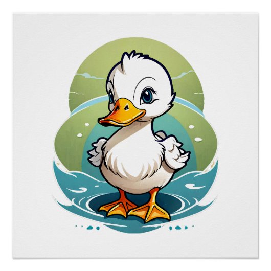 Poster canard-colvert (Devant)