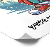 Poster Canard cool (Coin)