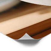 Poster Canard devant le cadeau miroir pour elle (Coin)