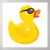 Poster Canard En Caoutchouc Avec Glaces Solaires Canard E (Devant)