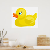 Poster Canard en caoutchouc jaune (Cuisine)
