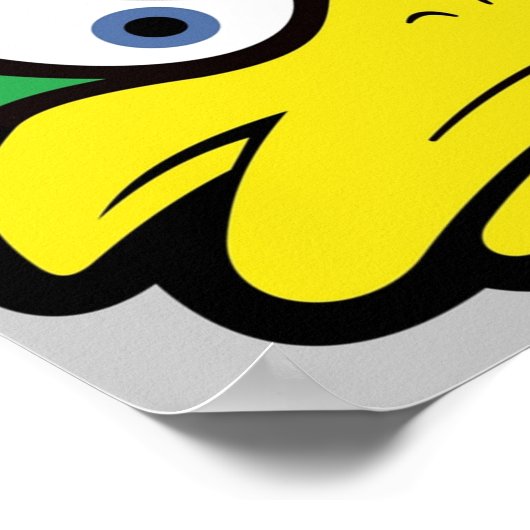 Poster Canard en colère (Coin)