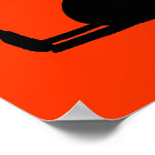 Poster canard noir (Coin)