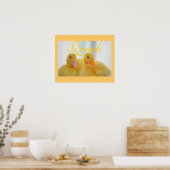 Poster Canard Oiseau Animal Mignon Poulet Coin-coin (Cuisine)