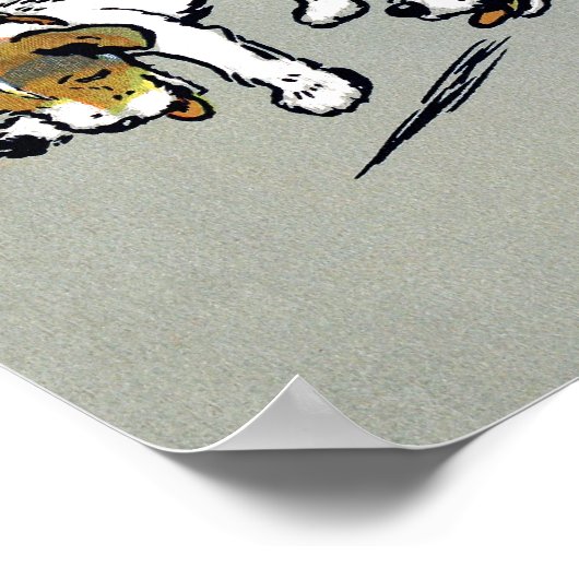 Poster Canards à chiens (Coin)