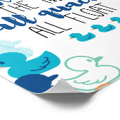 Poster Canards amusants et canons flottants en quack Conc (Coin)