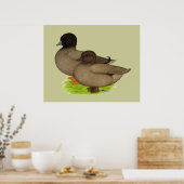 Poster Canards : Appels de kaki (Cuisine)