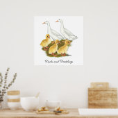 Poster Canards blancs et canards blancs (Cuisine)