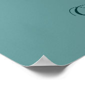 Poster Canards blancs et canetons (Coin)