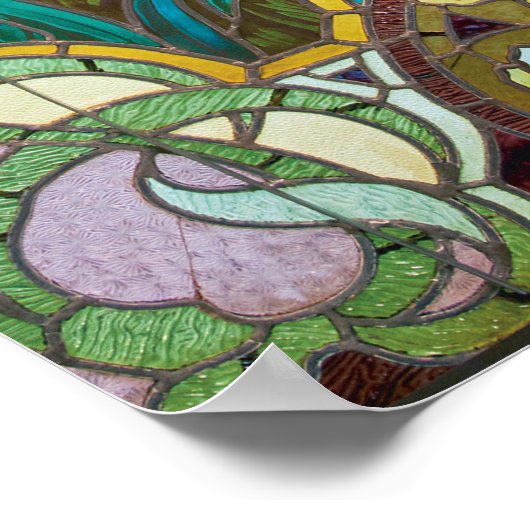 Poster Canards colverts en verre (Coin)