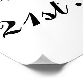 Poster Canards de mariage amour rire (Coin)