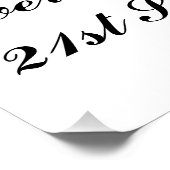 Poster Canards de mariage amour rire (Coin)