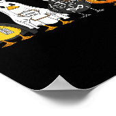 Poster Canards d'Halloween pour femmes  (Coin)