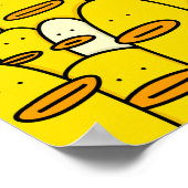 Poster Canards Doddle Art (Coin)