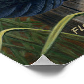 Poster Canards En Bois Sur La Peinture De La Boîte De Nid (Coin)