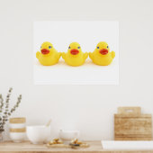Poster Canards en caoutchouc jaunes (Cuisine)
