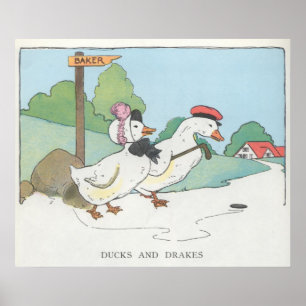 Poster Canards et Drakes