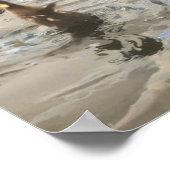 Poster Canards qui nagent (Coin)