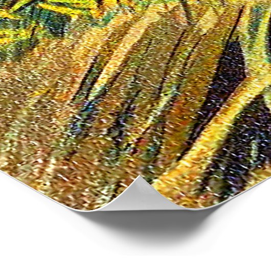 Poster Canards vintages À L'Étang 3 (Coin)