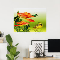 Canarie jaune nom Holly
