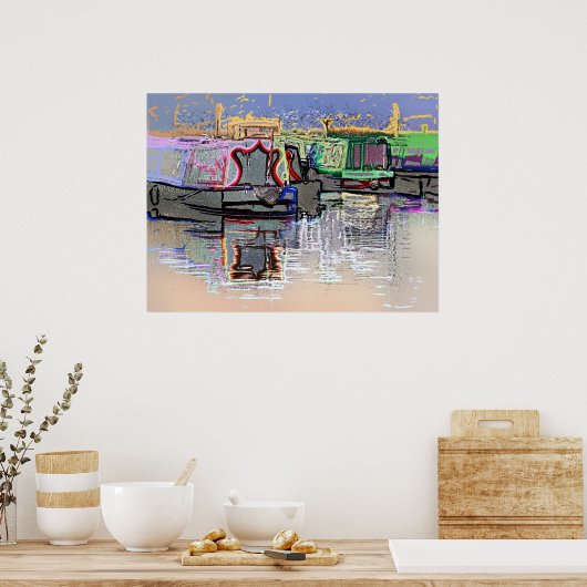 POSTER CANAUX (Cuisine)