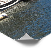 Poster Canaux d'Amsterdam (Coin)