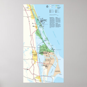 Poster Canaveral National Seashore