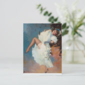 Poster Cancan Dancer Briefkaart (Staand voorkant)