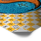 Poster Cancer & Bois Cheval (Coin)