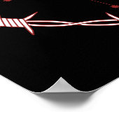 Poster Cancer Constellation Art céleste gothique foncé (Coin)