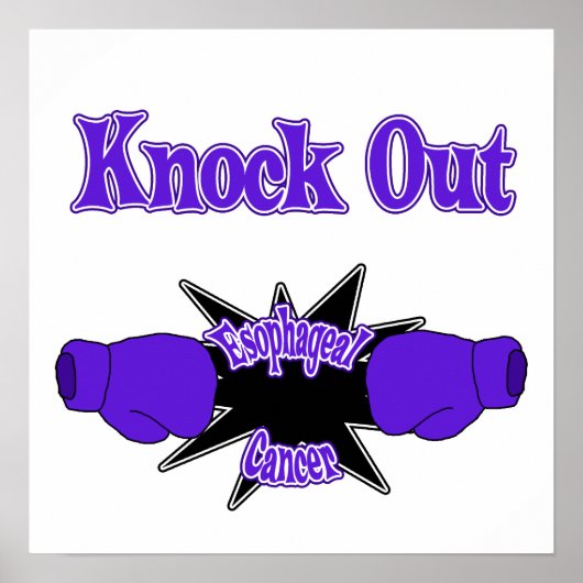 Poster Cancer de l'oesophage (Devant)