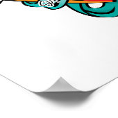 Poster Cancer du col utérin Coeur de tatouage (Coin)