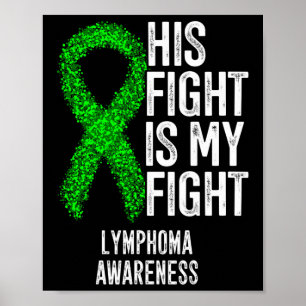 Poster Cancer du sang Son combat est mon combat Sensibili