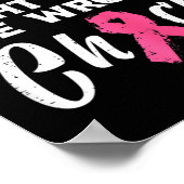 Poster Cancer Du Sein : Lutter Contre La Mauvaise Sensibi (Coin)