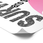 Poster CANCER DU SEIN Survivant 1 (Coin)